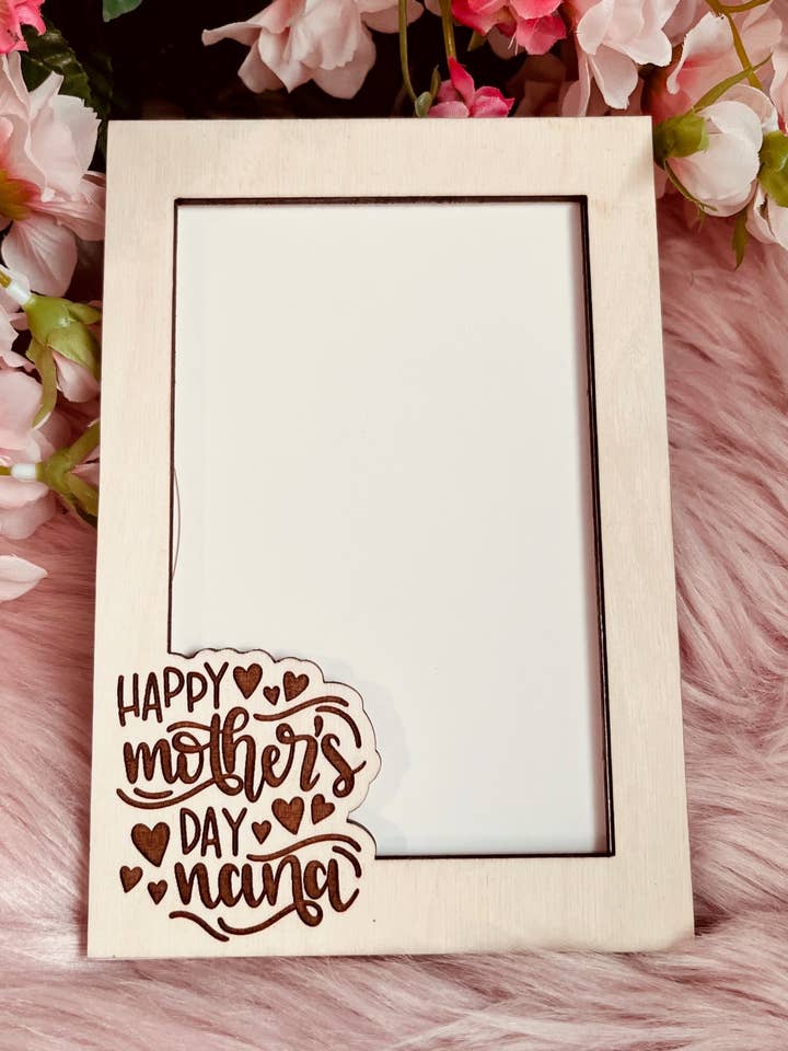 Happy Mother's Day Frame Greeting Card for wholesale by Alicia's Wonderland