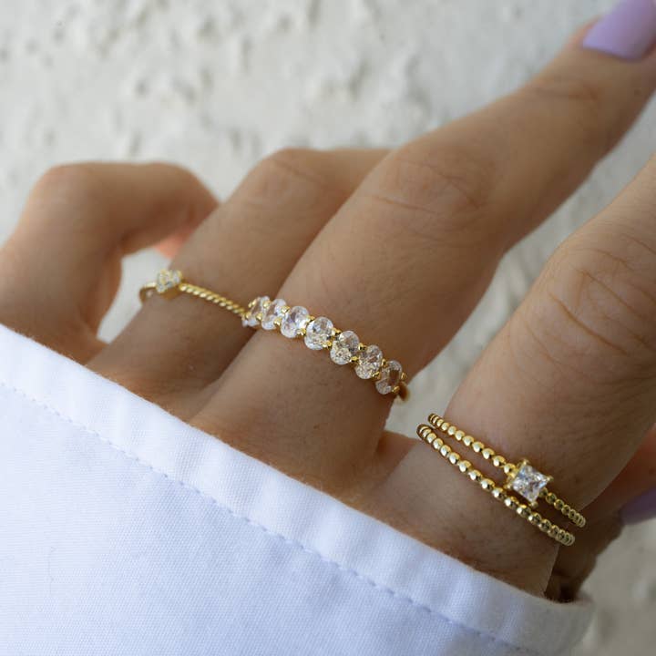 Sami Jewels - Wholesale Multi-Stone Ring - Oval Diamond Ring8