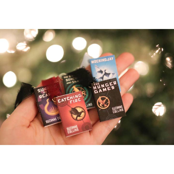 The Sticker Shop - Wholesale Ornament set - Hunger Games Mini Book Ornaments6