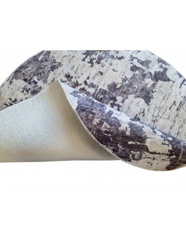 Mani Textile – wholesale Matta – Rund matta i grått3