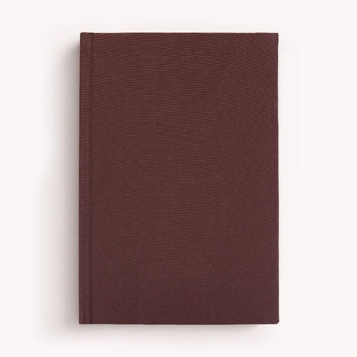 The Essential Linen Notebook - Chocolate for wholesale by Gry Mattr by Joe Mimran