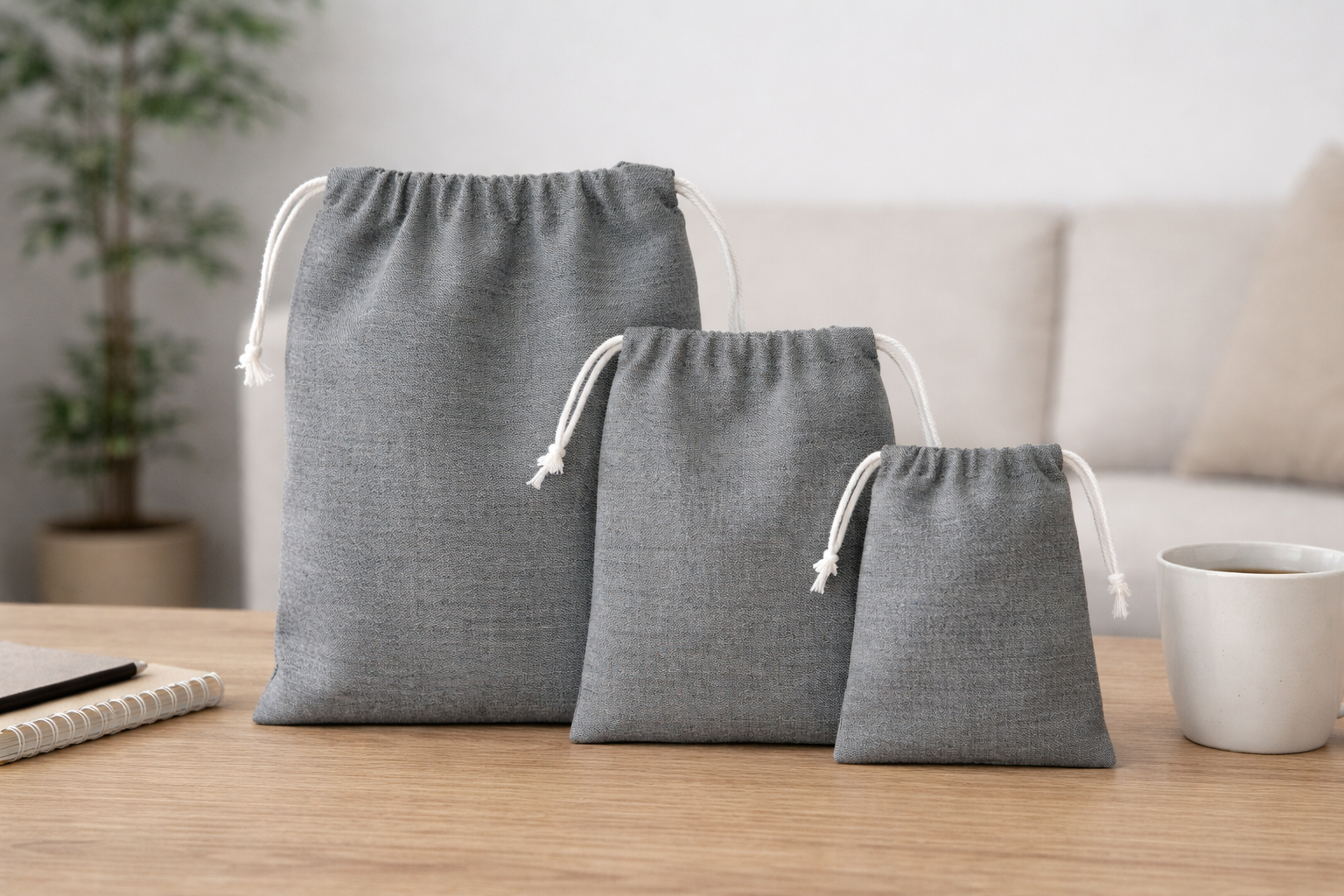 House of Kraft - Wholesale Gift Bag - Canvas Coloured Drawstring Pouch | Gift Bags | Canvas Bags22