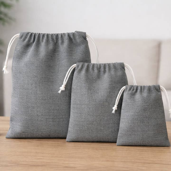 House of Kraft - Wholesale Gift Bag - Canvas Coloured Drawstring Pouch | Gift Bags | Canvas Bags22