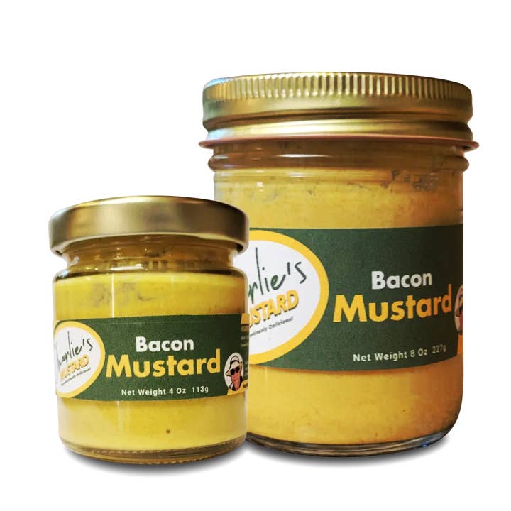 Bacon Sennep for engroshandel hos Charlie's Mustard, LLC