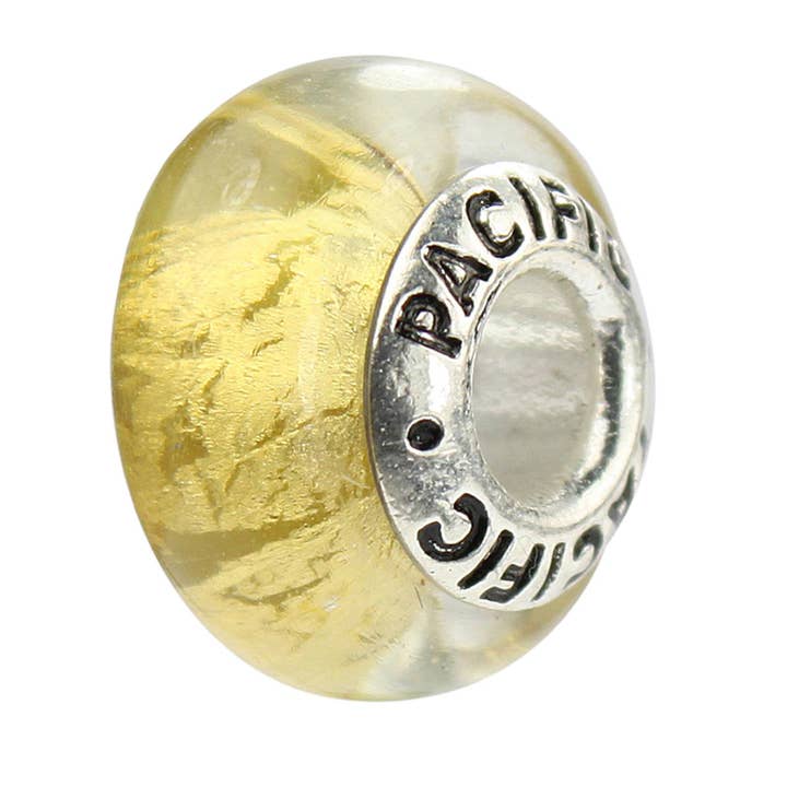 Silver Murano Glass Bead - Summer's Day for wholesale by West Coast Jewelry