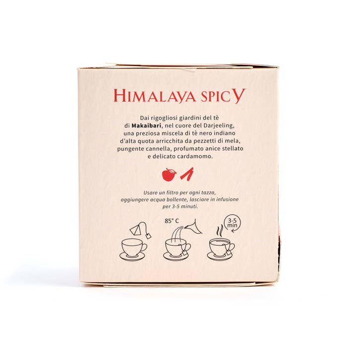 Altromercato - Venta al por mayor Bolsitas de té - Té Picante del Himalaya - 15 bolsitas de té en pirámide - 30 g7