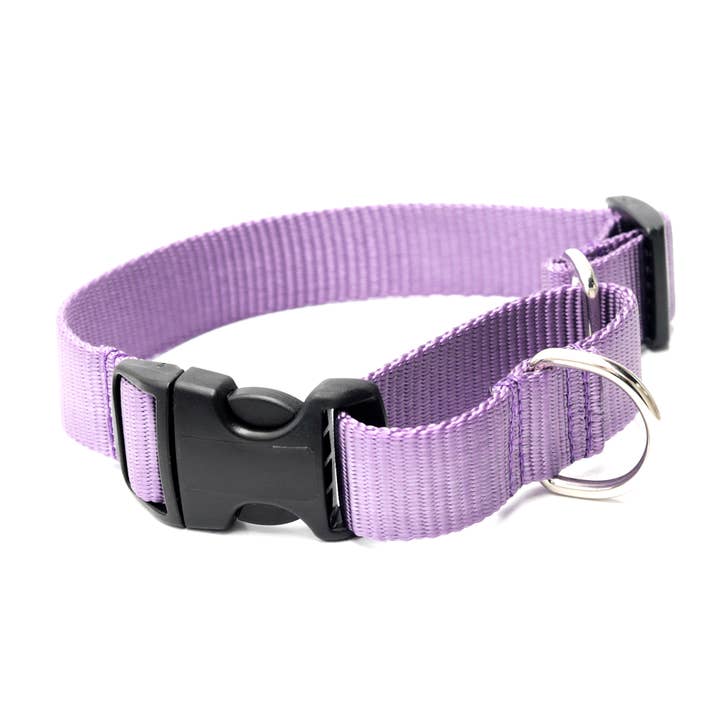 Mimi Green - Wholesale Pet Collar - Dog - Nylon Martingale Loop Dog Collars Quick Release Buckle