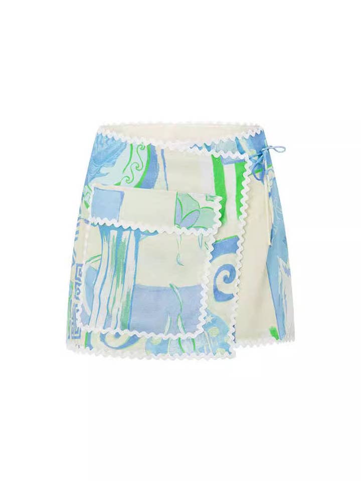 Pattern Boho Lace Print Fashion Set 2026 Global Style for wholesale on Faire5