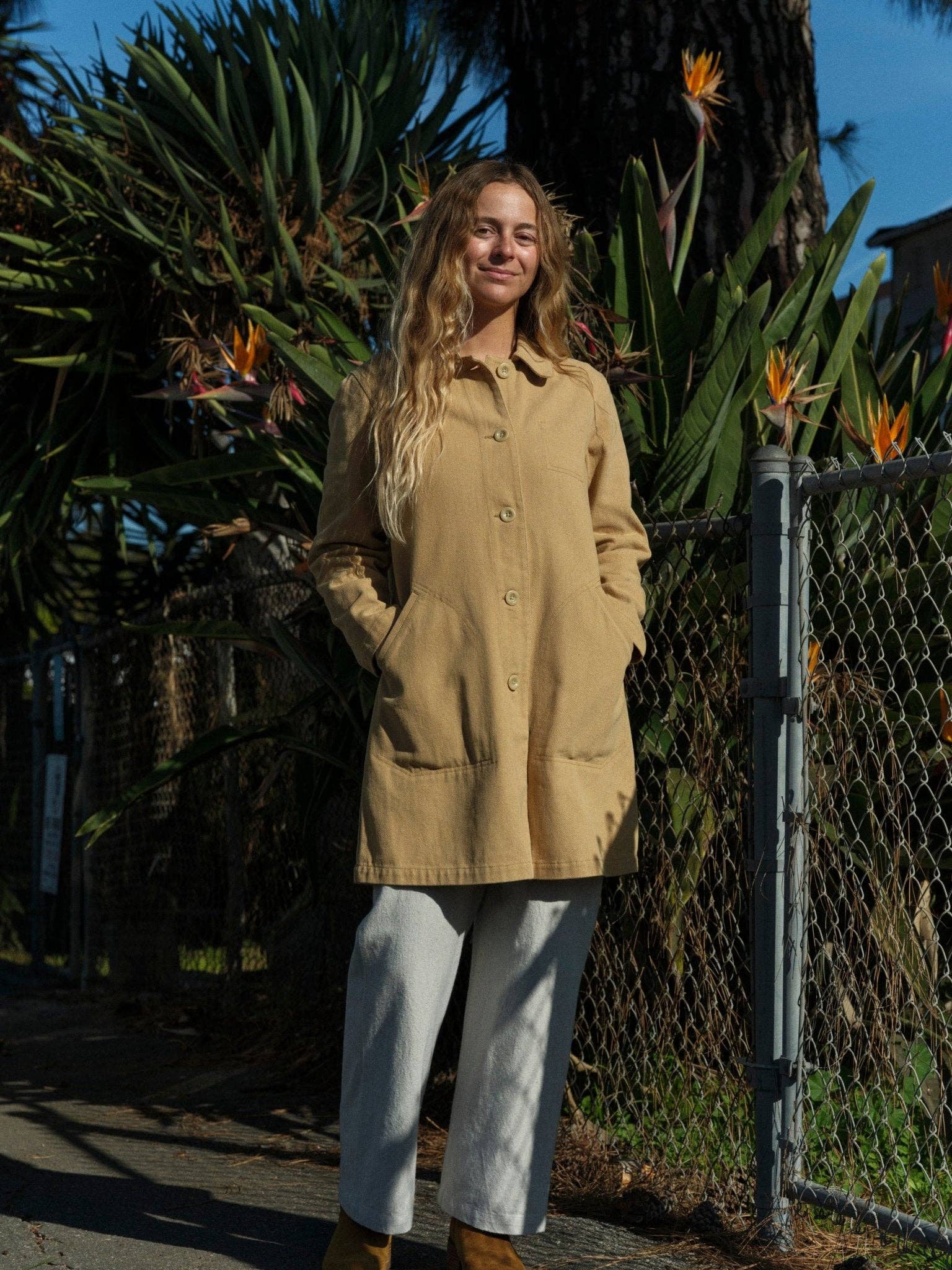 Flødekaramel Sawyer Frakke for engroshandel på Faire7