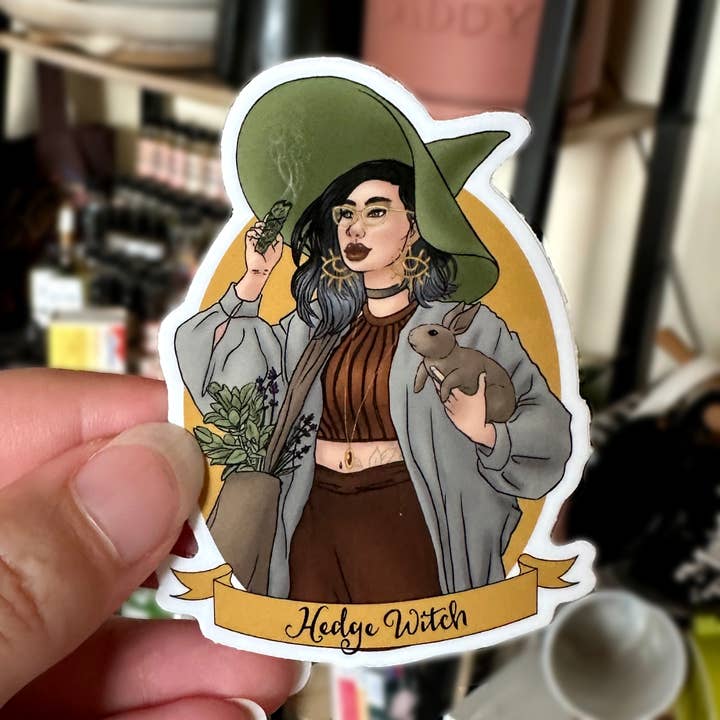 🌾 Häxklistermärke – 3" för wholesale av Rainbow Coven Designs