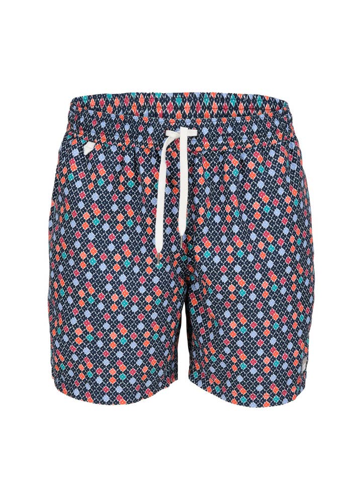 J&JOY – Großhandel Badeshorts – Herren – Stylische Badeshorts für Herren mit Fischmuster
