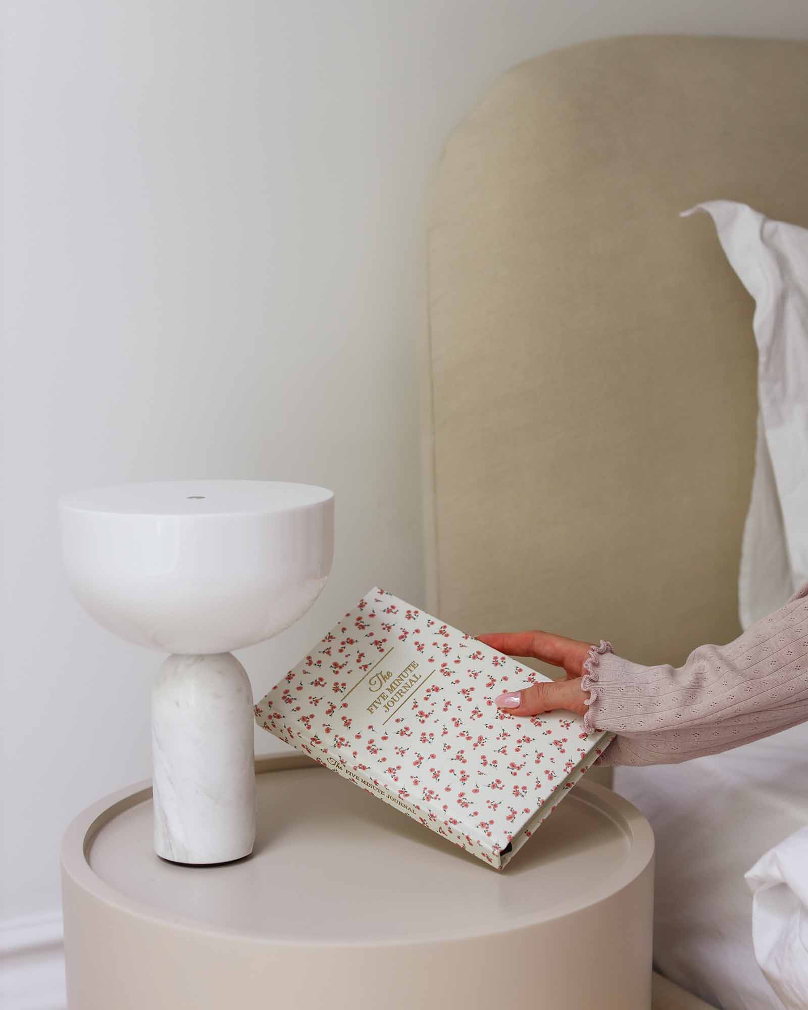 Intelligent Change - Wholesale Journal/Diary - The Five Minute Journal Ditsy Rose - Daily Guided Gratitude2