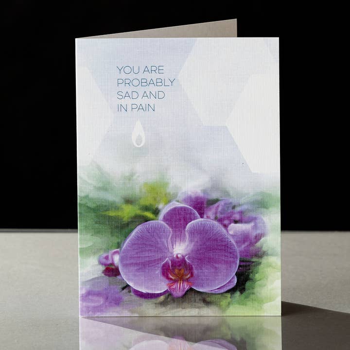 Here For You - Sympathy Greeting Card for wholesale by The AFTER Company