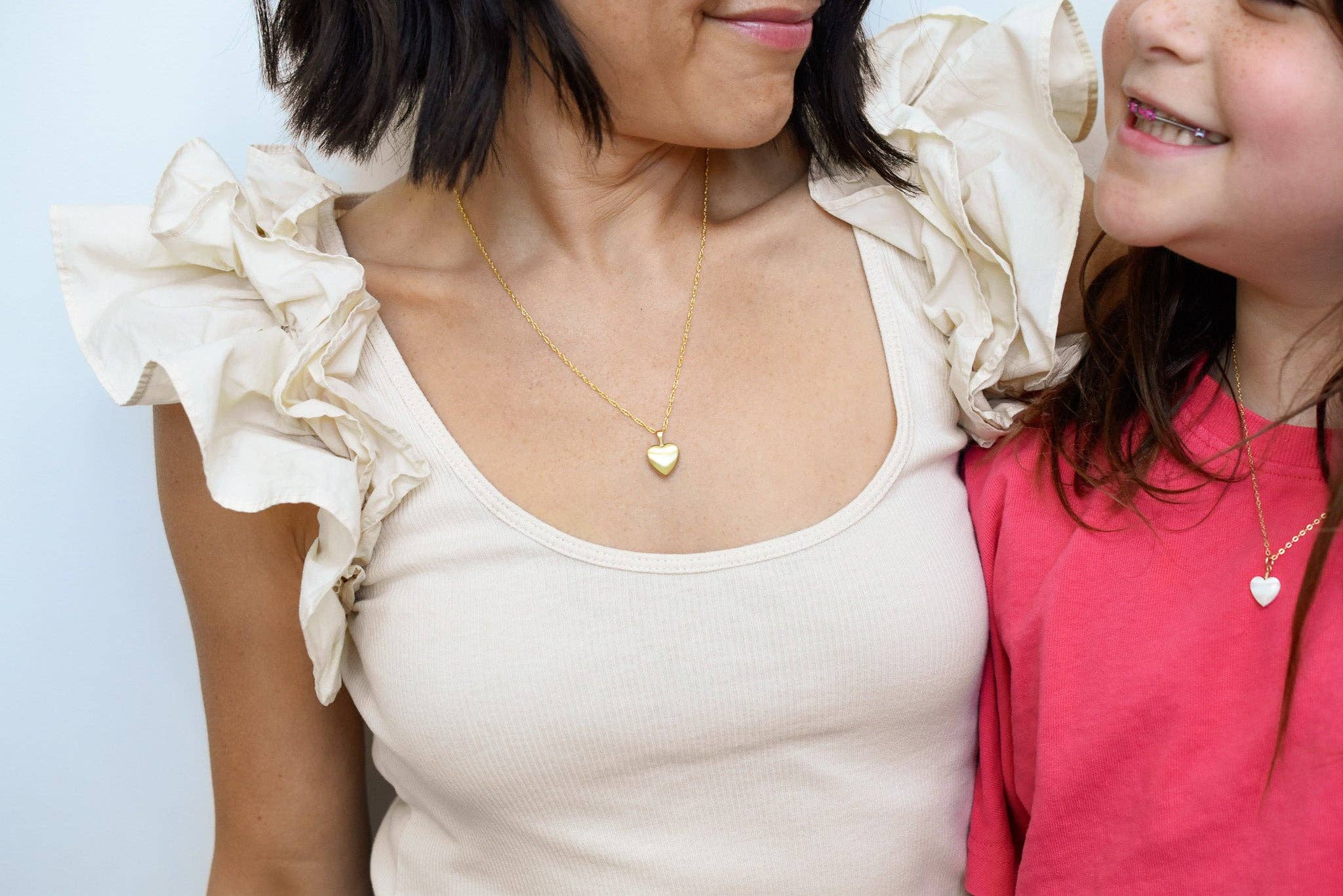 Gold Fill Heart Locket Necklace for wholesale on Faire6