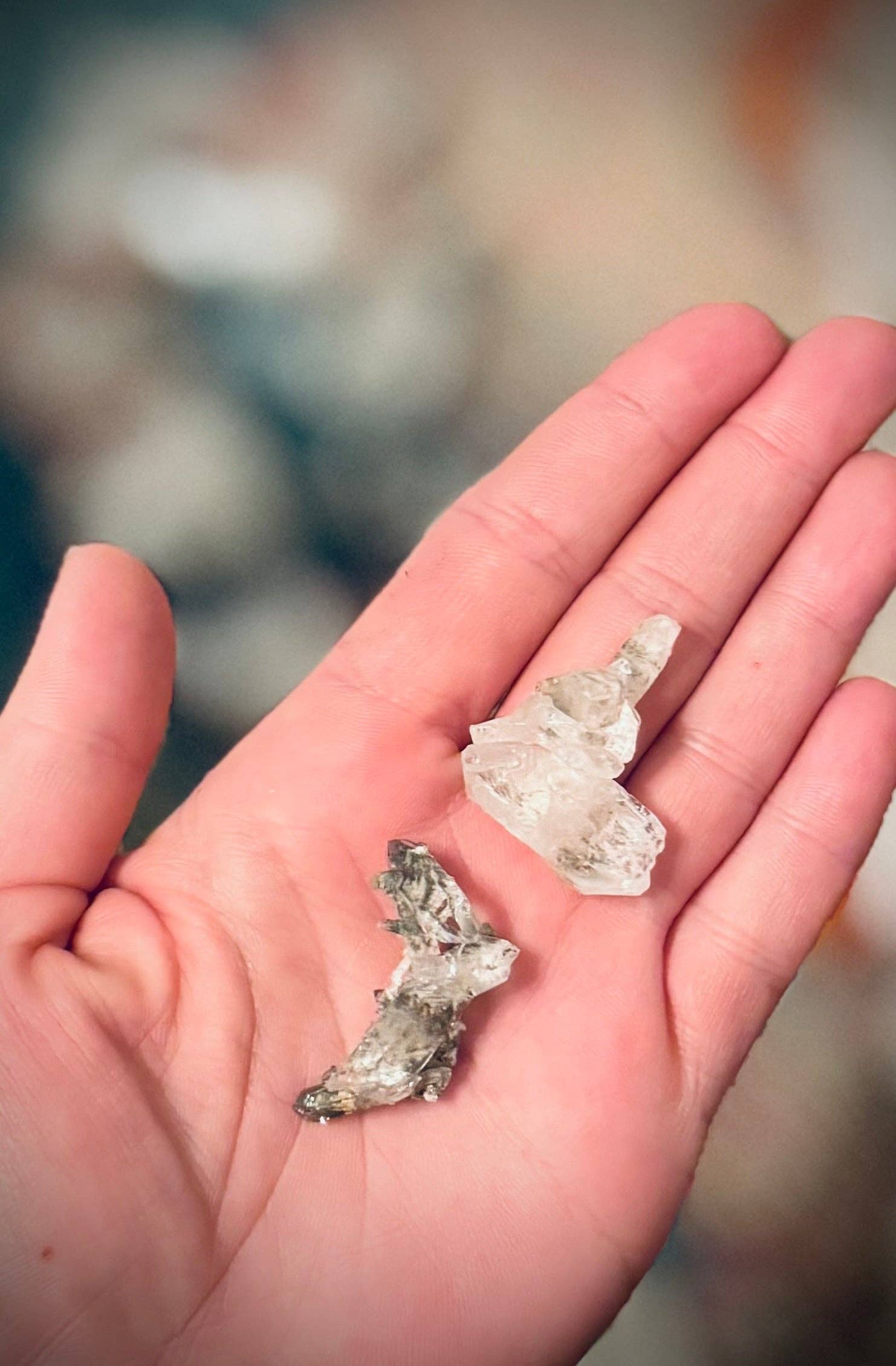 Mandala Gems - Wholesale Spiritual Stone/Crystal - High Quality Quartz Clusters from Brazil, Many with Chlorite Inclusions3