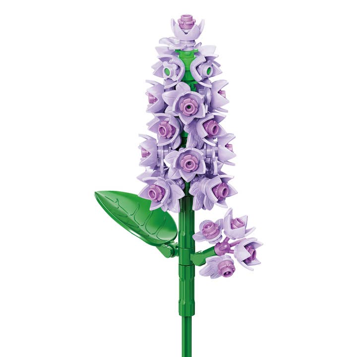 Brickcraft - Wholesale Building Set - Kids - Lilac Botanical Flower Building Kit