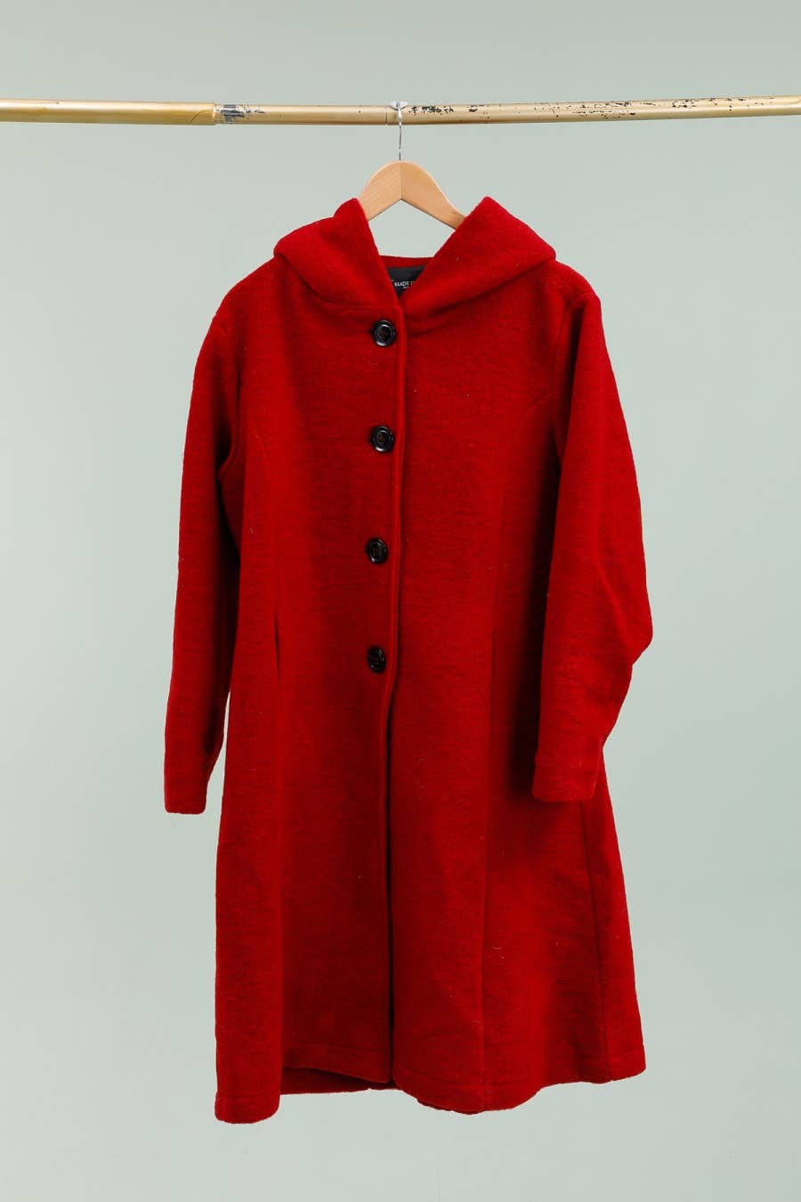 la maison des fibres naturelles - Wholesale Coat - Women's - Long plain wool coat 99320 20% Polyester - 80% Wool14