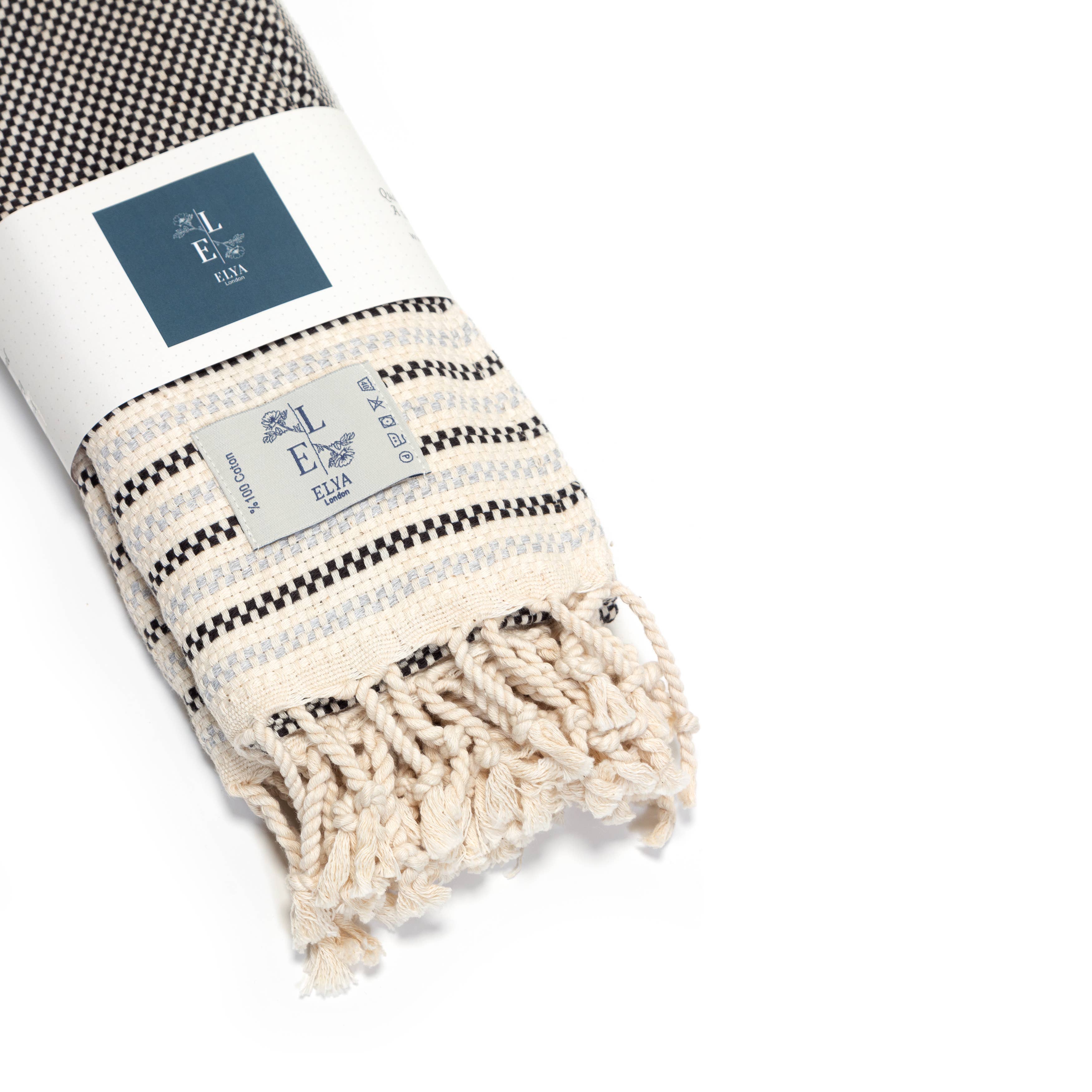 Elya London - Wholesale Tea towel - Hera 100% Turkish Cotton Decorative Kitchen Towels1