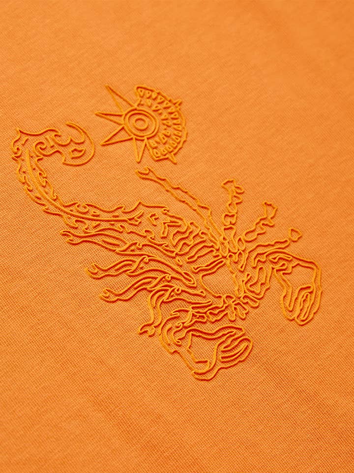 Scorpion Bay - Vendita all'ingrosso Maglietta - Uomo - Uomo | T-Shirt A Maniche Corte Colore Mandarino