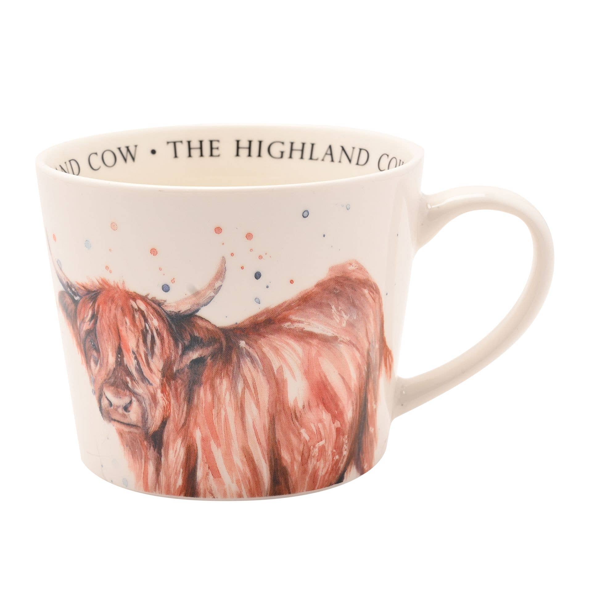 WIDDOP and Co. - Wholesale Drinking Glass/Cup - Meg Hawkins Cup - Highland Cow0