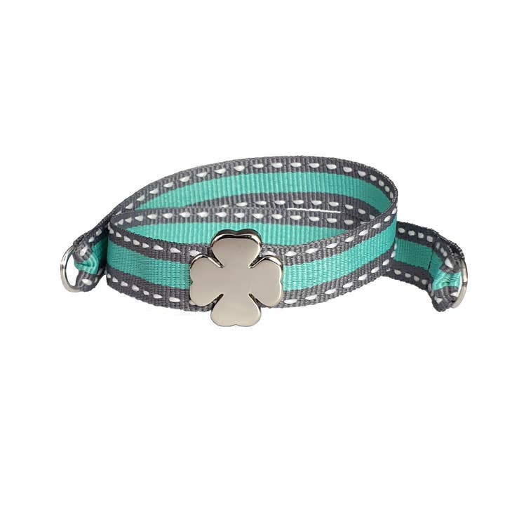 PALLADIUM FOUR-LEAF CLOVER NP BRACELET for wholesale by Smartever Srl