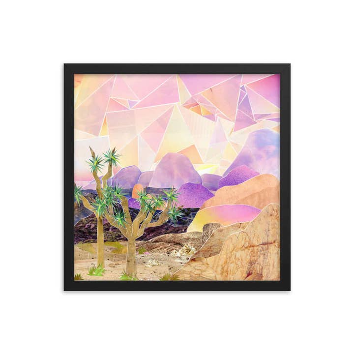 more the merrlier - Wholesale Art Print - Joshua Tree Framed Collage Art Print
