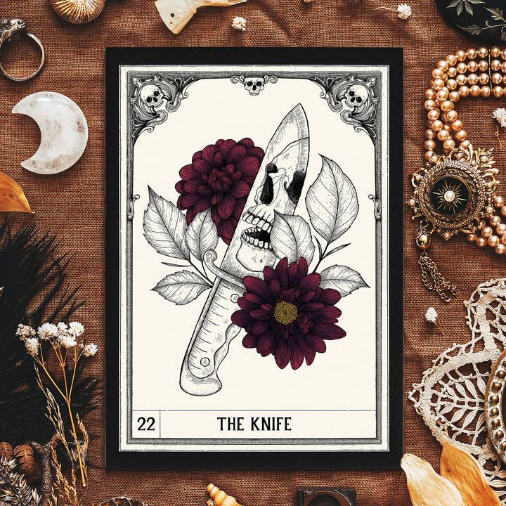 The Knife - Giclée Art Print for wholesale by Print is Dead