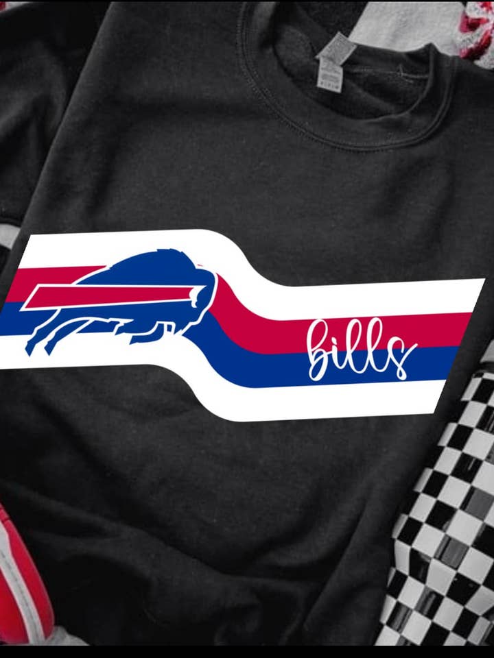 Farm Life Crafting - Wholesale Graphic Sweatshirt - Unisex - BillsÂ