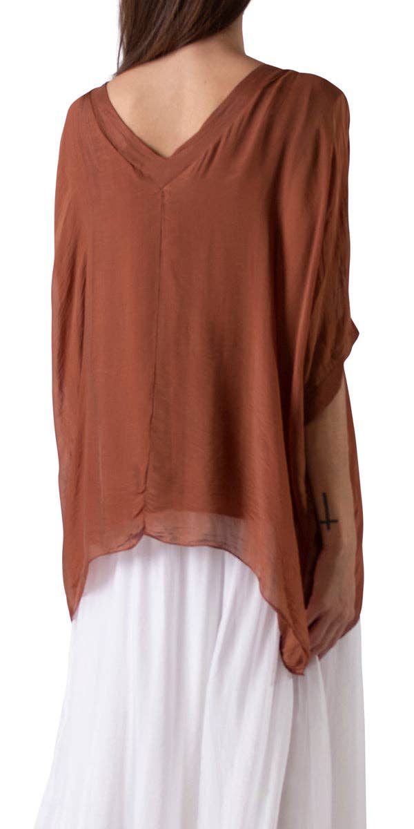 Gigi Moda - Wholesale Blouse - Women's - V-Neck Short Sleeve Blouse27