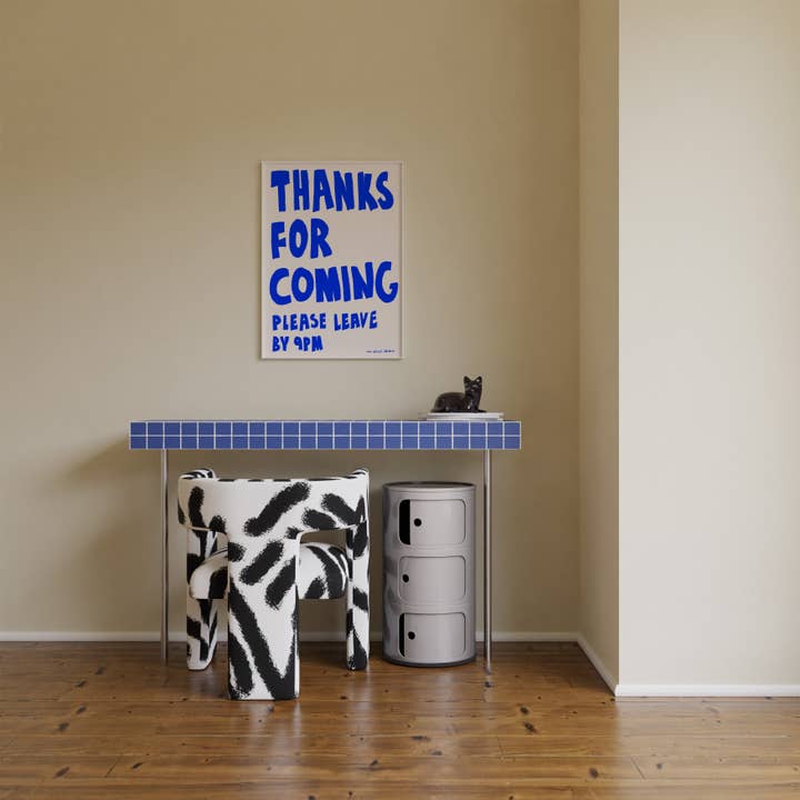 RM Decor Studio - Wholesale Art Print - Thanks For Coming Art Print