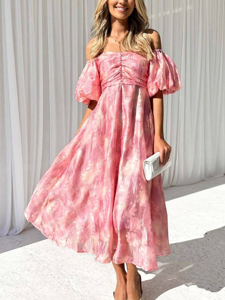 Stylish And Elegant Floral Dress for wholesale by HIDDENBRAND