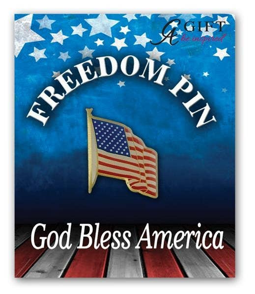 Abbey + CA Gift - Wholesale Lapel Pin/Button - U.S. Flag Lapel Pin1