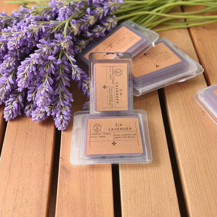 Zia Lavender Wax Melt for wholesale by Dark Wick Candle Co