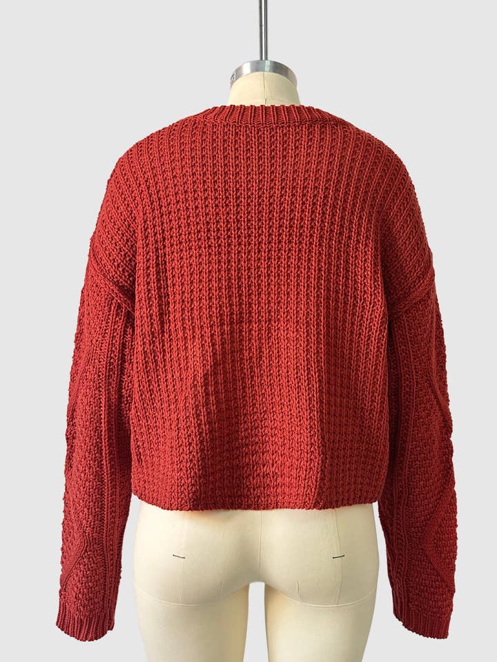 Hope & Sunshine - Venta al por mayor Jersey de punto - Mujer - Jersey grueso de punto trenzado6