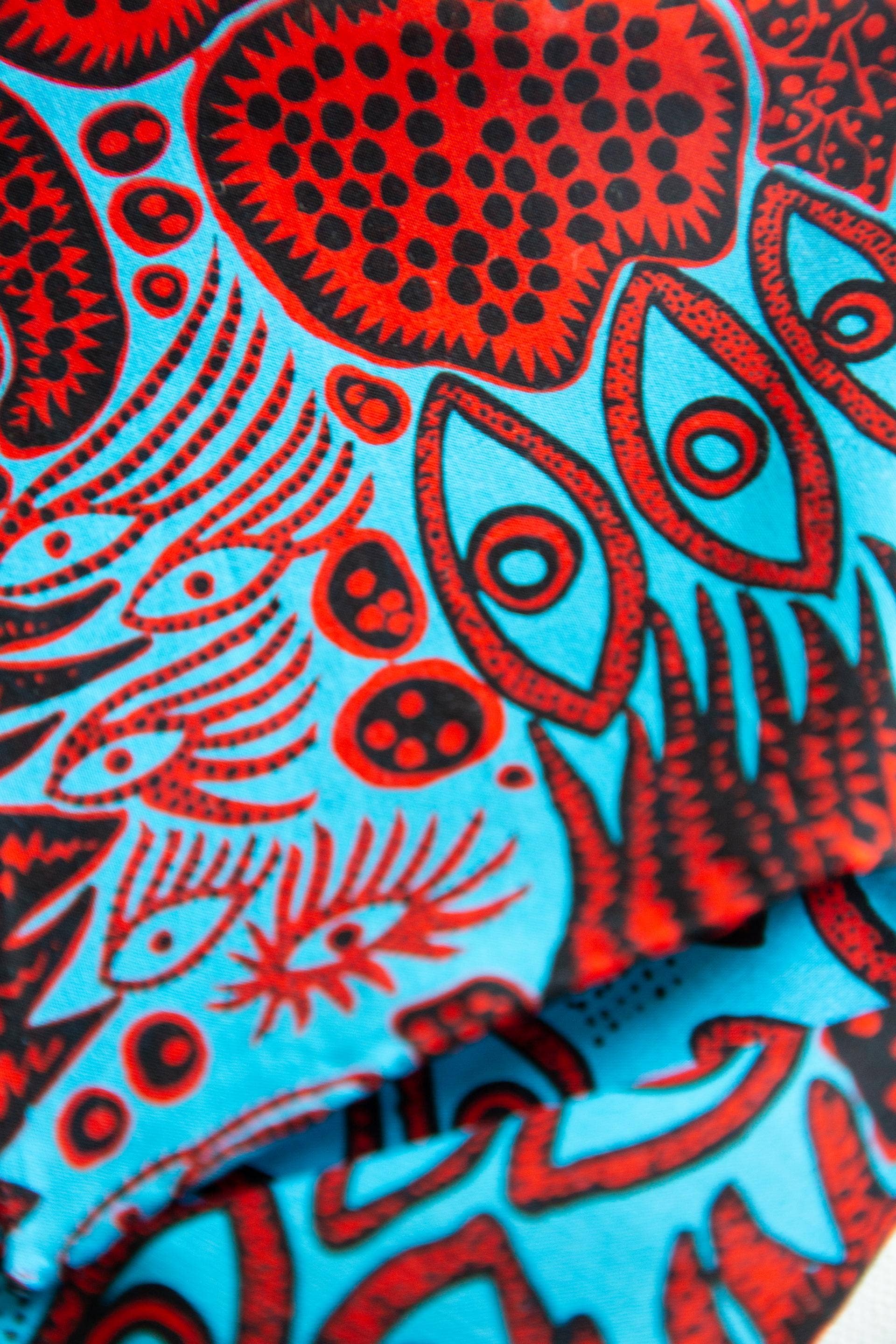 Third Drawer Down USA - Wholesale Handkerchief - Unisex - Eyes Of Mine Handkerchief x Yayoi Kusama1