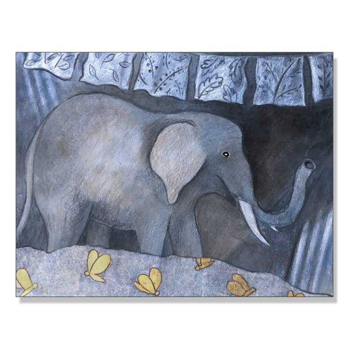 Elephant & Bee-serien - Bønneflag for engroshandel hos Karen Eide Studios