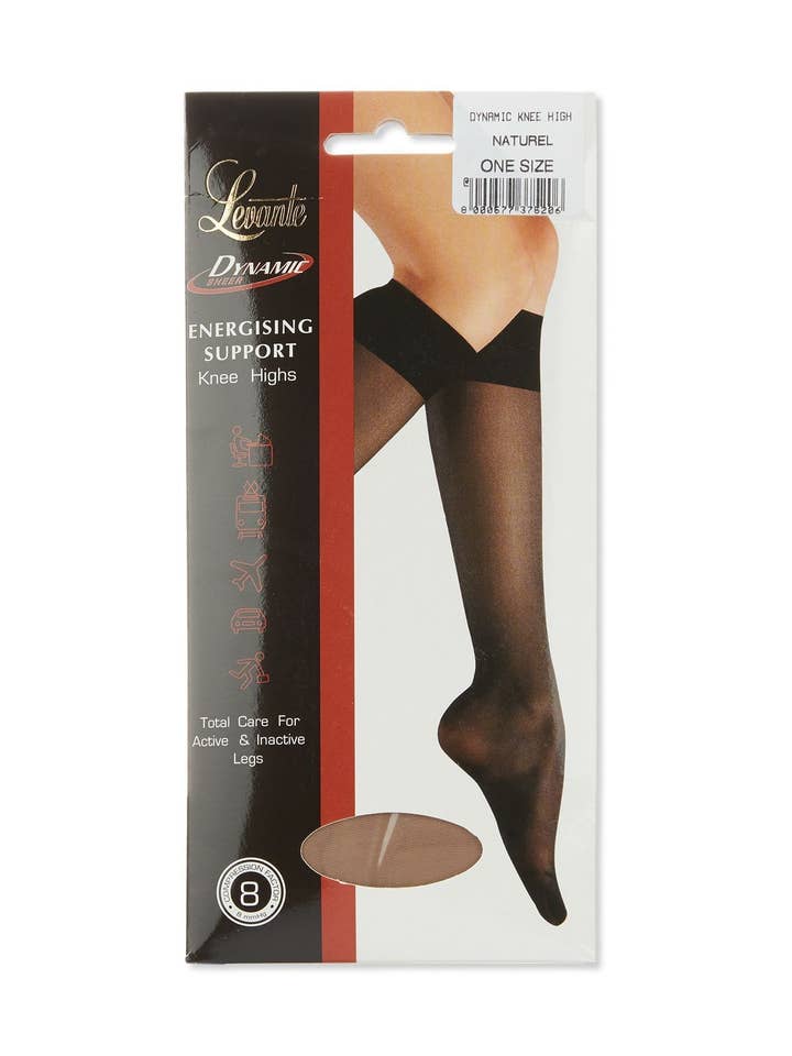 Infinity Classics International Inc. - Wholesale Socks – Women's - Levante Dynamic Women's Energizing Sheer Knee High Stockings2