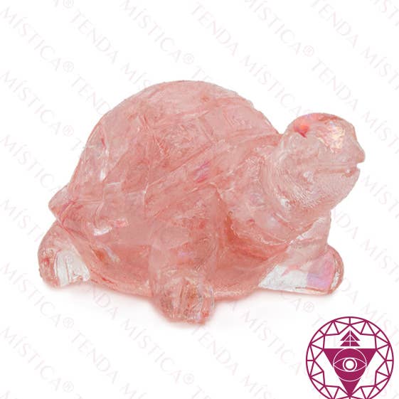 Orgonite Tartaruga - Rose Quartz for wholesale by Tenda MÃstica