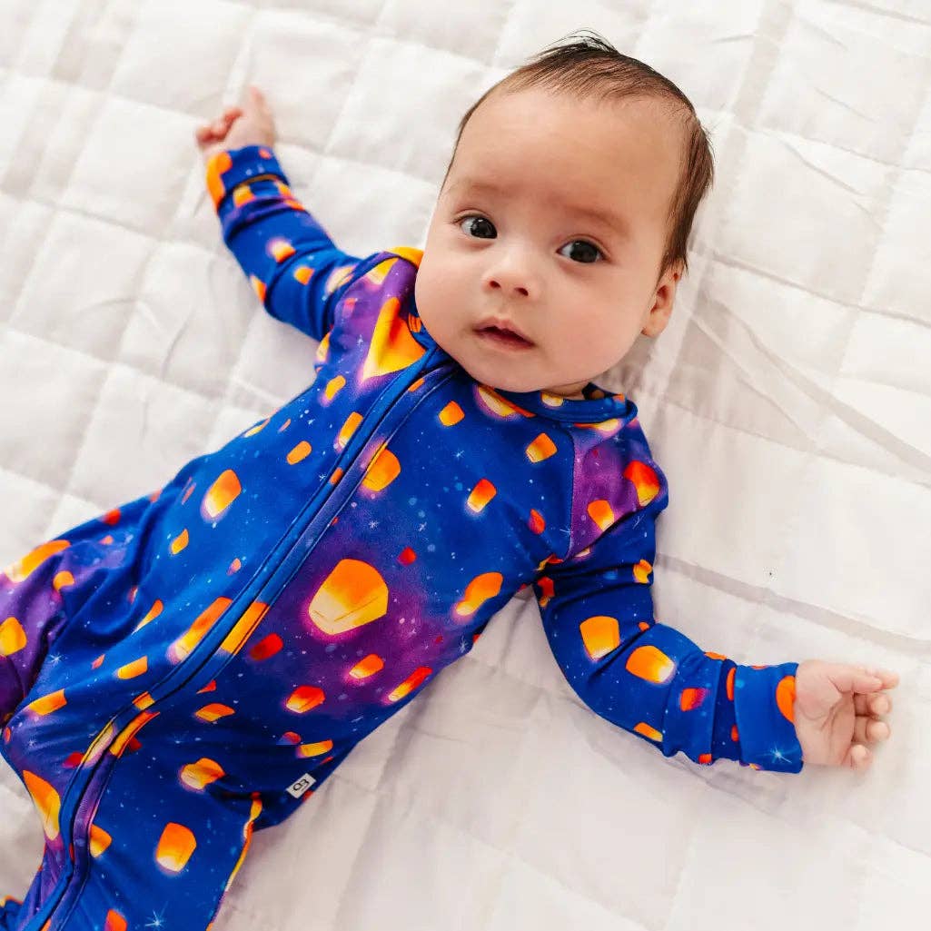 Dreambly Me - Wholesale Sleepsuit - Baby - Sky Lanterns Convertible Baby Pajama4