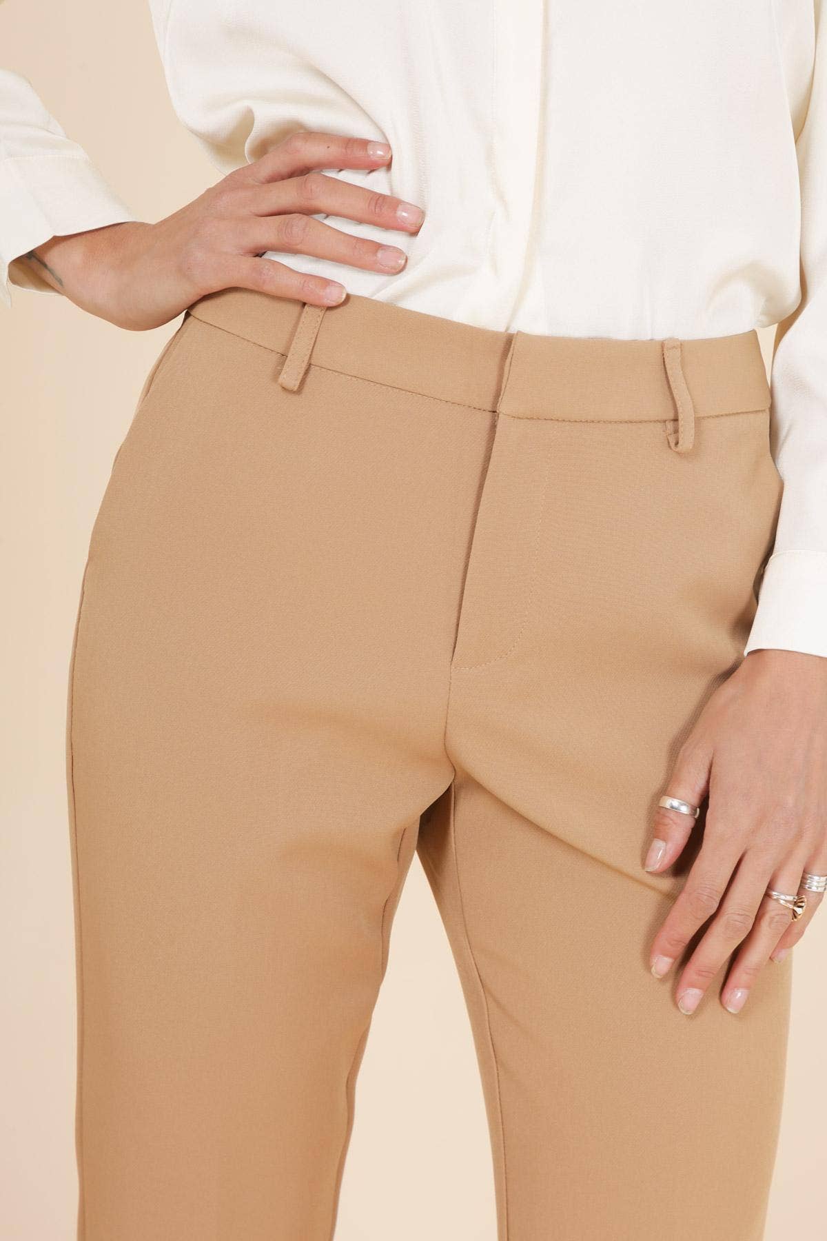 Attentif Paris - Venta al por mayor Pantalones - Mujer - Pantalones pitillo de talle alto [Signature]29