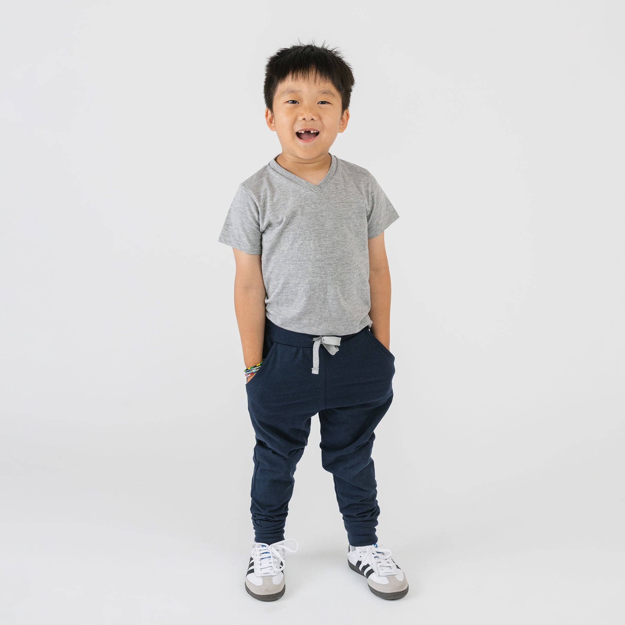 mini mioche collective inc. - Wholesale T-Shirt - Kids - Premium GOTS-Certified Organic Cloud V-Neck Tee15