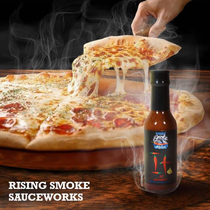 Rising Smoke Sauceworks – Großhandel Scharfe Soße – 5 oz Es Scharfe Soße (Fall von 12)