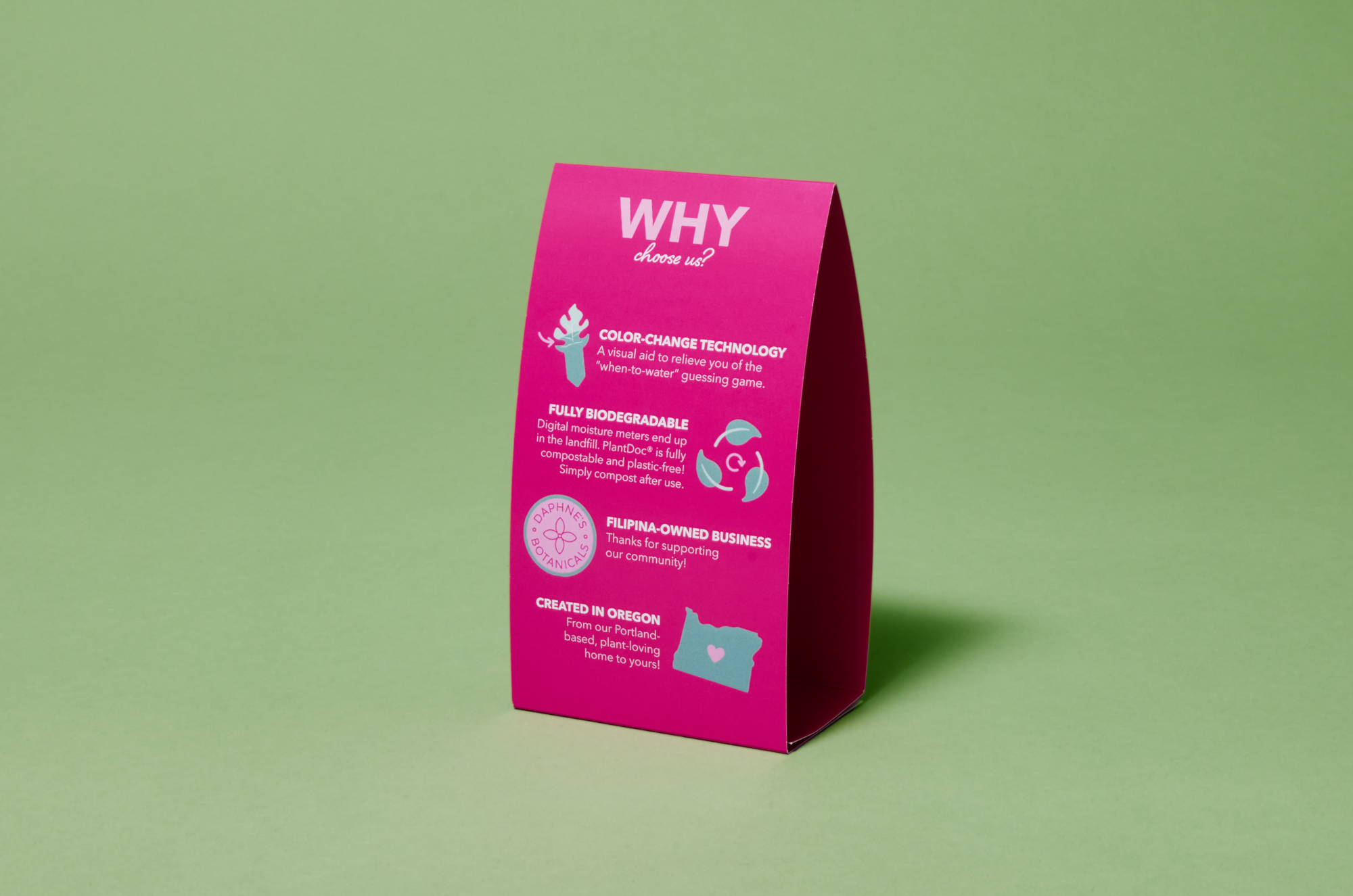 PlantDoc - Vente Outil de jardinage - Mini Monstera PlantDoc : humidimètre pour plantes à changement de couleur7