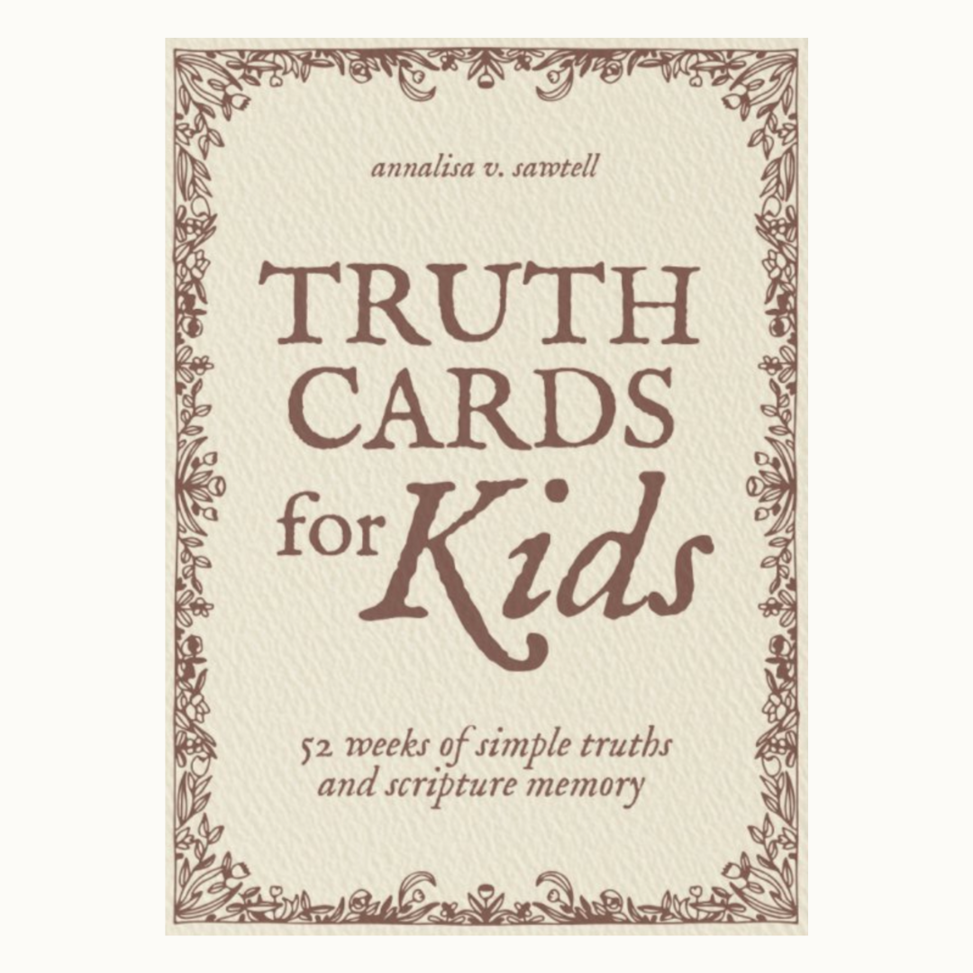 annalisa v. sawtell - Wholesale Learning Cards - Kids & Baby - Truth Cards for Kids (Set of 52) | Christian Resource1