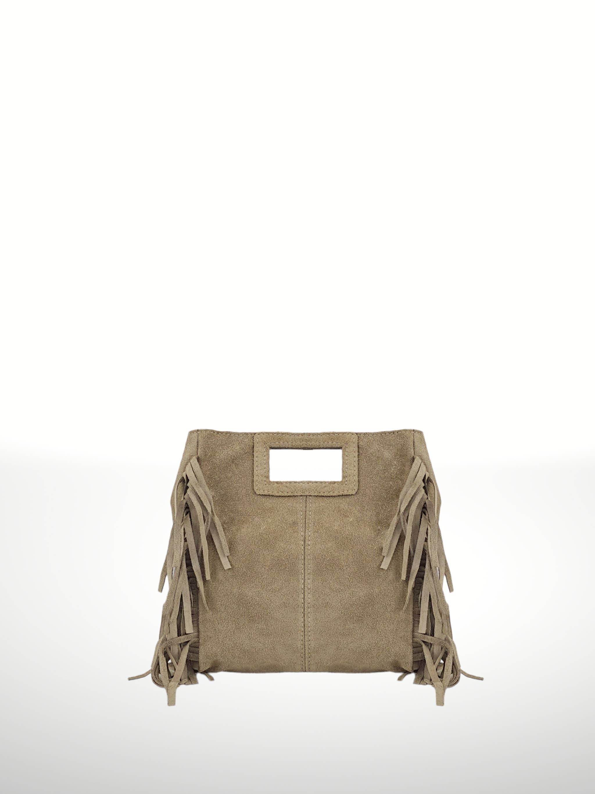 ITALIAN'S LEATHER - Wholesale Shoulder bag – women's - Suede Leather Handbag Venas 24371022