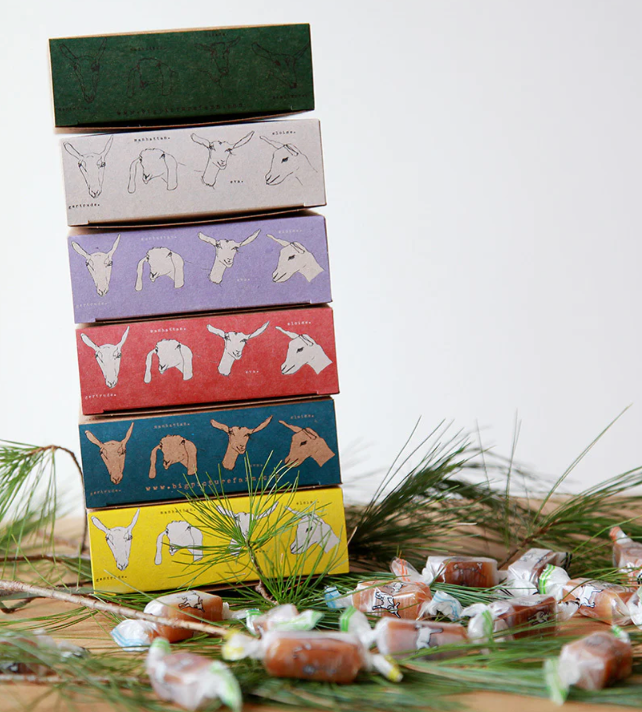 Big Picture Farm - Wholesale Caramel - Classic Farm Goat Milk Caramel Boxes5