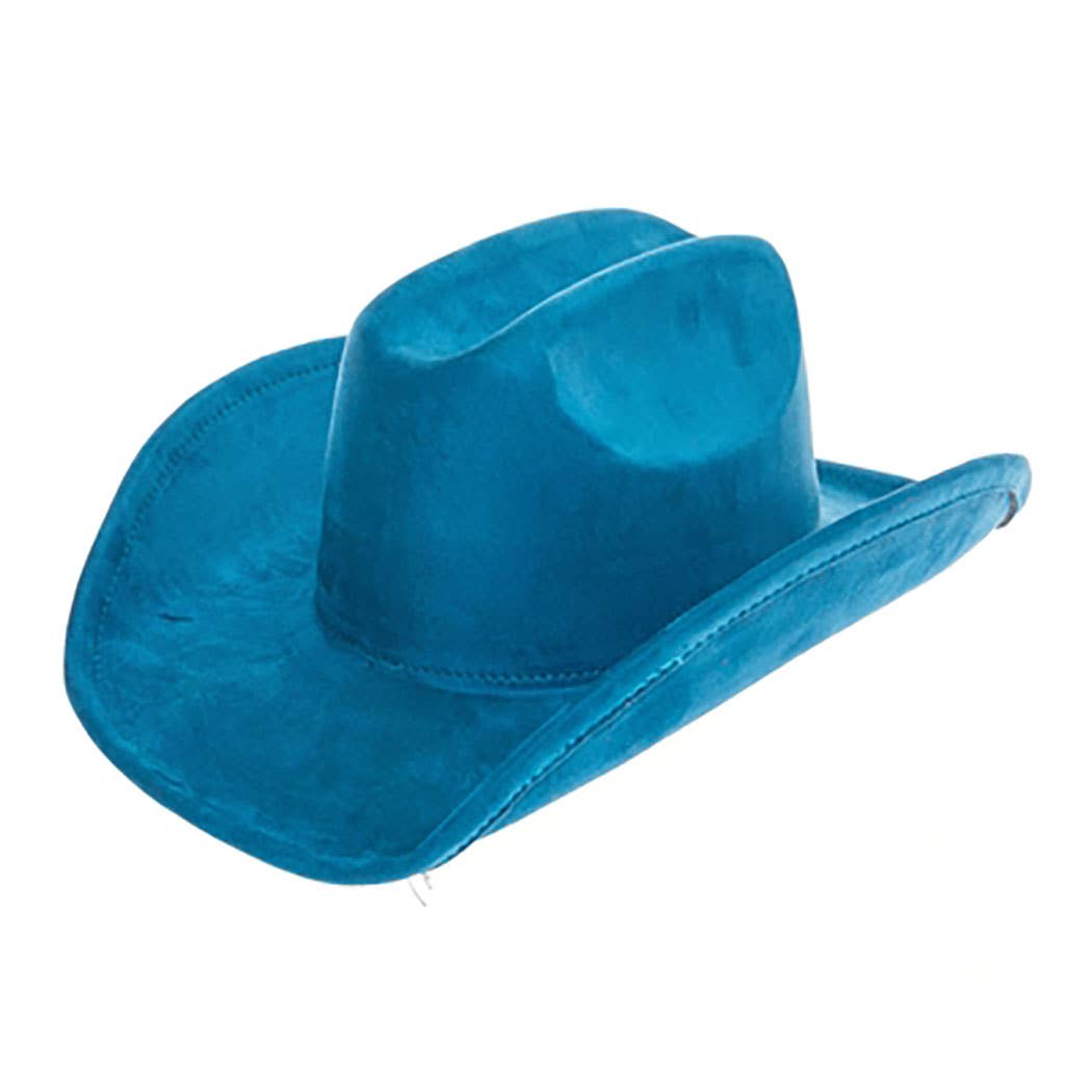 AdornWise - Wholesale Cowboy Hat - Unisex - Vegan Suede Western Cattleman Hat3