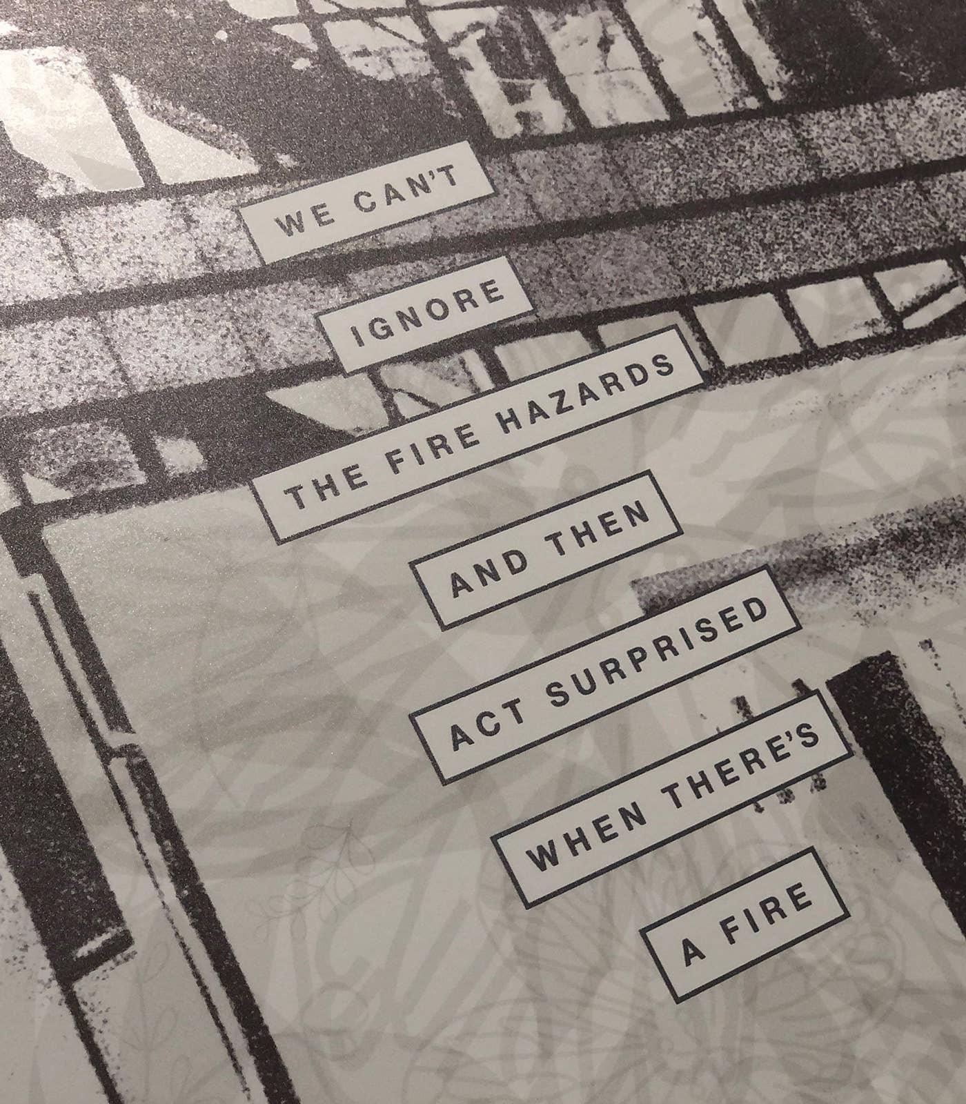 Good Graces Paper Co. - Wholesale Art Print - Fire Hazards2