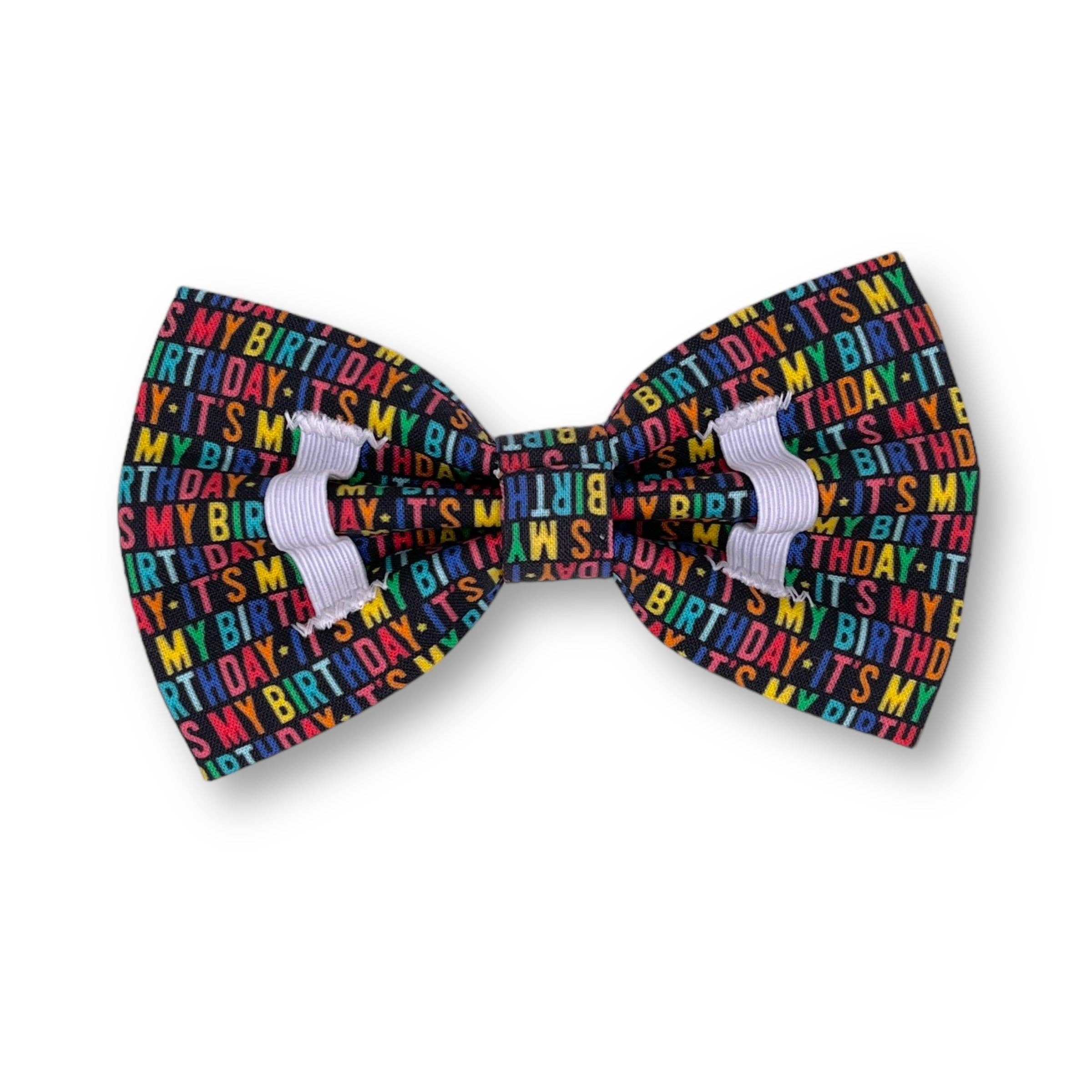 Aloha Ellie & Co. - Wholesale Pet Bow Tie - Dog - Its My Birthday Pet Bow Tie4