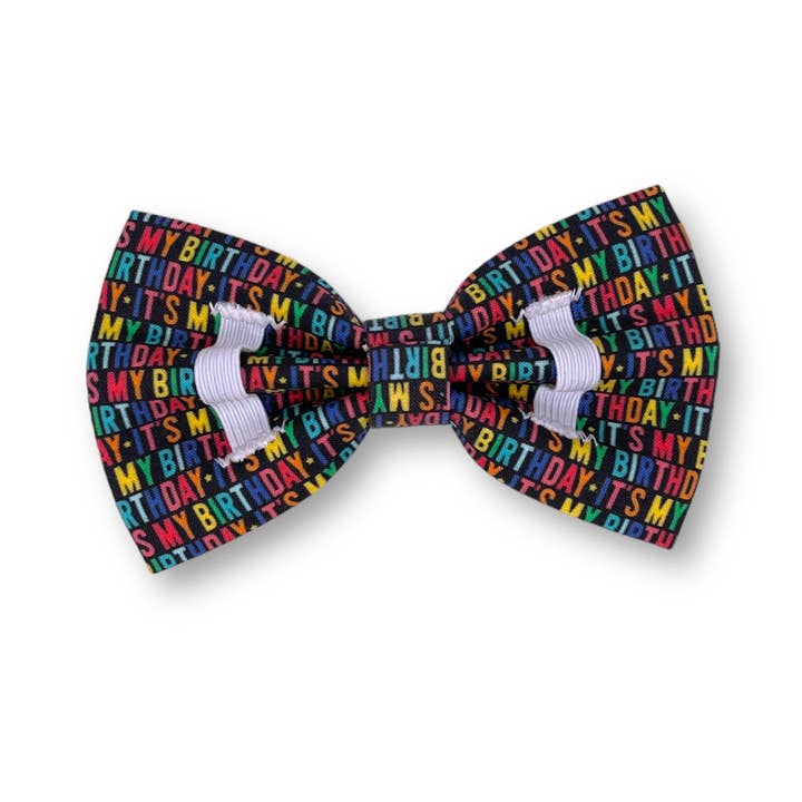 Aloha Ellie & Co. - Wholesale Pet Bow Tie - Dog - Its My Birthday Pet Bow Tie4